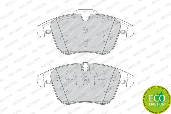Тормозные колодки FERODO FDB4107