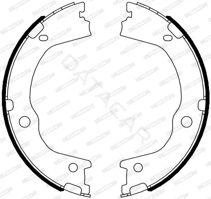 Колодки ручника FERODO FSB4089