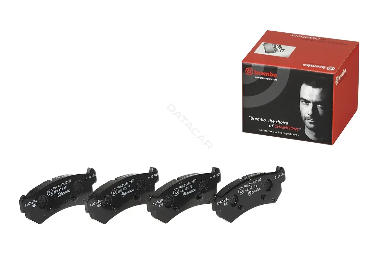 Тормозные колодки BREMBO P10001