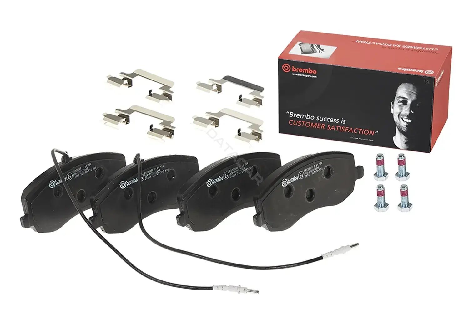 Тормозные колодки BREMBO P61104