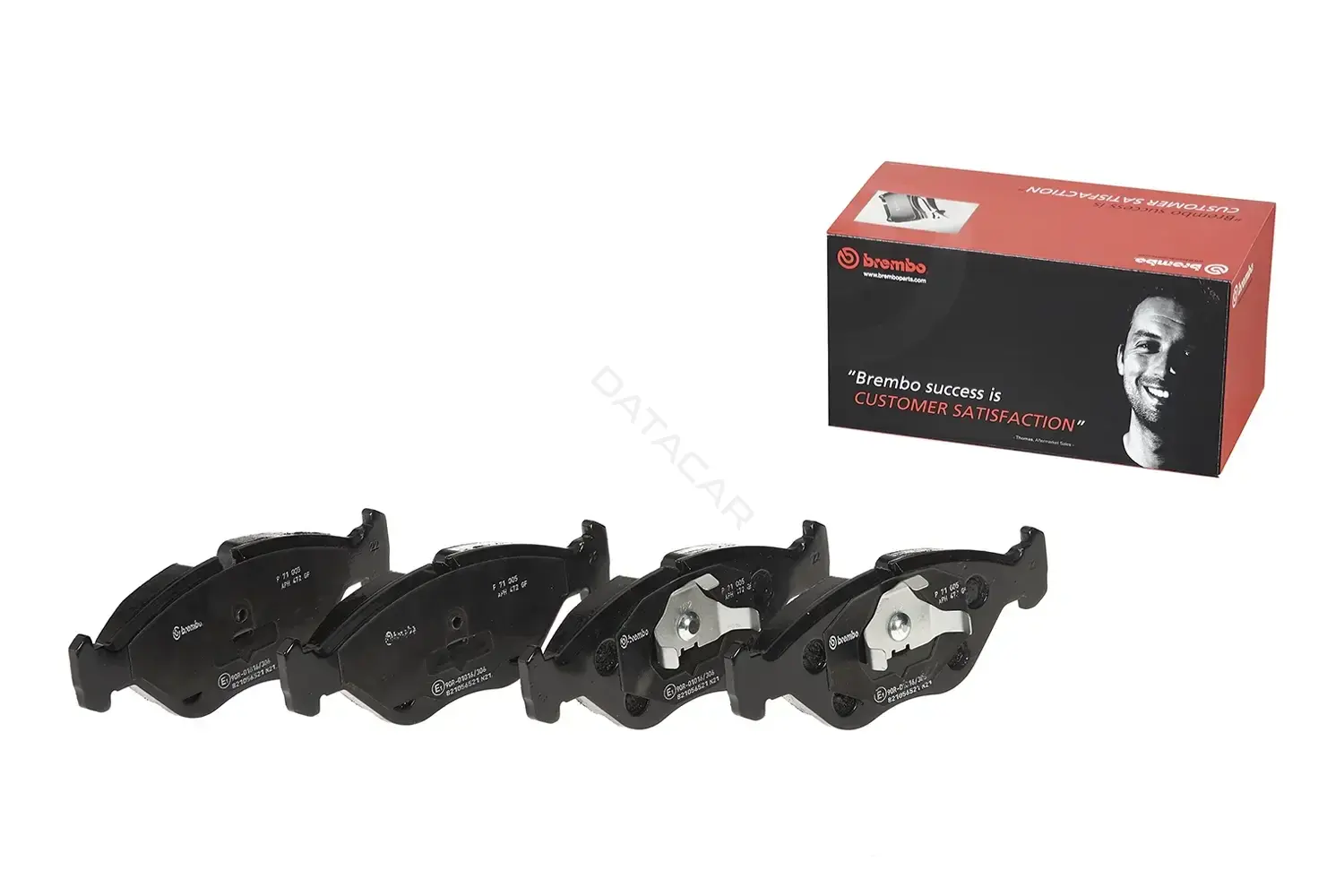 Тормозные колодки BREMBO P71005