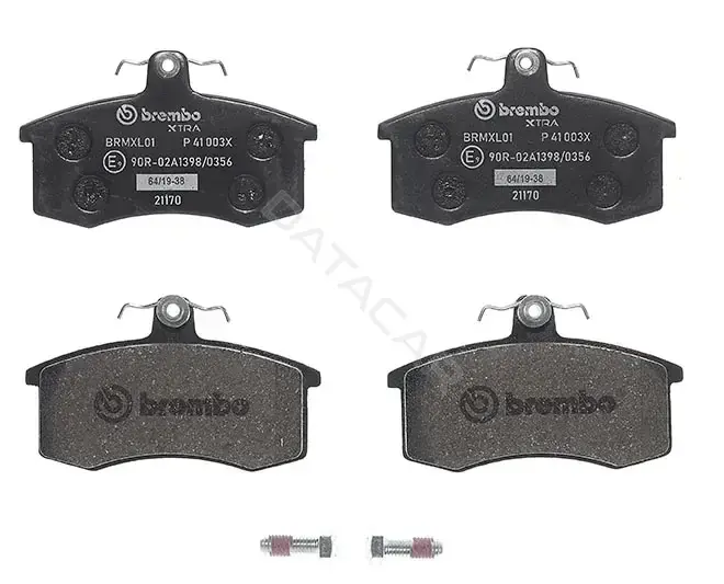 Тормозные колодки BREMBO P41003X