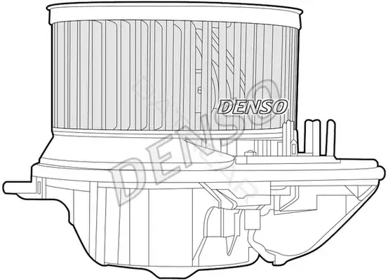 Моторчик печки DENSO DEA07009