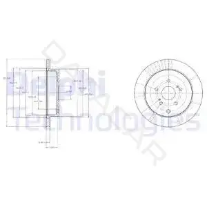 Тормозные диски DELPHI BG4329