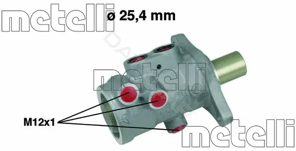 Главный тормозной цилиндр METELLI 05-0555