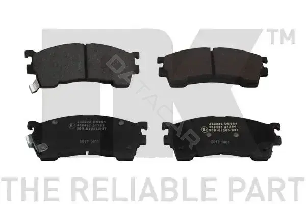 Тормозные колодки NK 223232