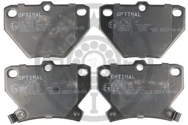 Тормозные колодки OPTIMAL BP-10415