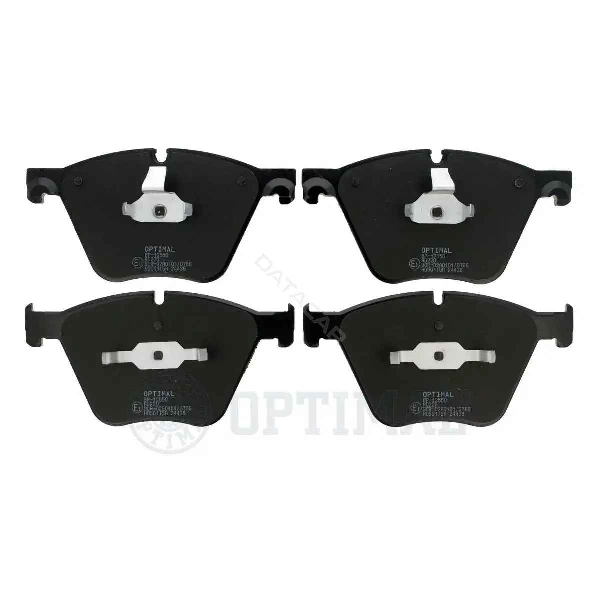 Тормозные колодки OPTIMAL BP-12550