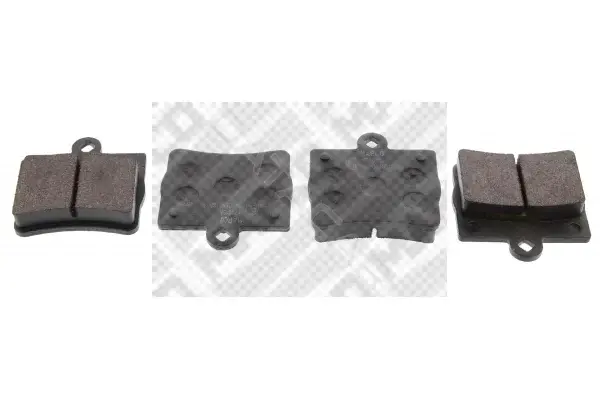 Тормозные колодки MAPCO 6780