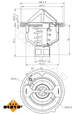 Термостат NRF 725142
