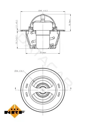 Термостат NRF 725151