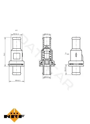 Термостат NRF 725166