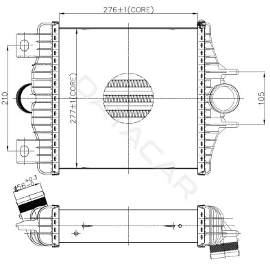 Интеркулер NRF 30988