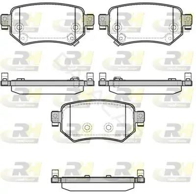 Тормозные колодки ROADHOUSE 21682.02