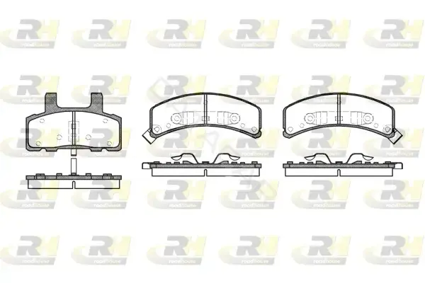 Тормозные колодки ROADHOUSE 2552.02