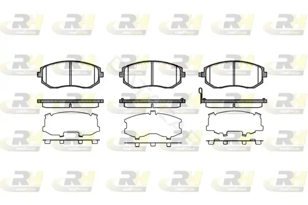 Тормозные колодки ROADHOUSE 2951.11