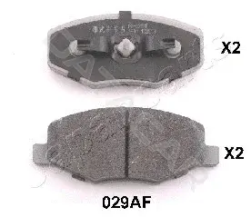 Тормозные колодки JAPANPARTS PA-029AF