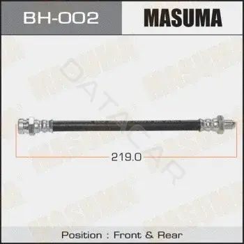 Тормозные шланги MASUMA BH-002
