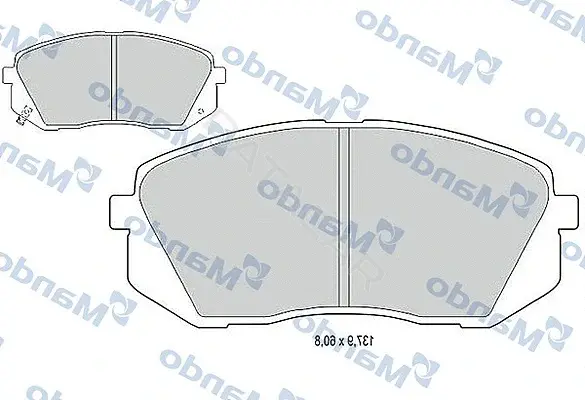 Тормозные колодки MANDO MBF015235