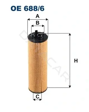 Масляный фильтр FILTRON OE688/6