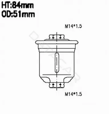 Топливный фильтр Azumi FSP21205