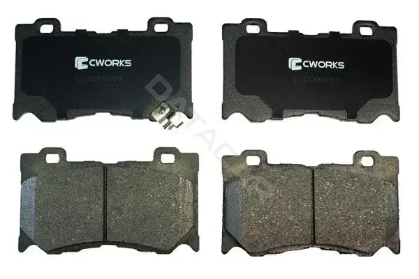 Тормозные колодки CWORKS C11CR0039