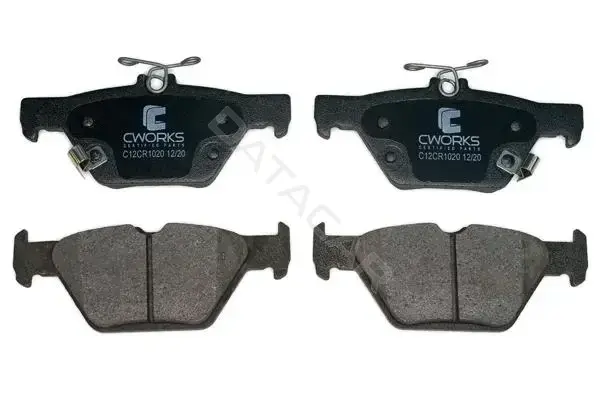 Тормозные колодки CWORKS C12CR1020