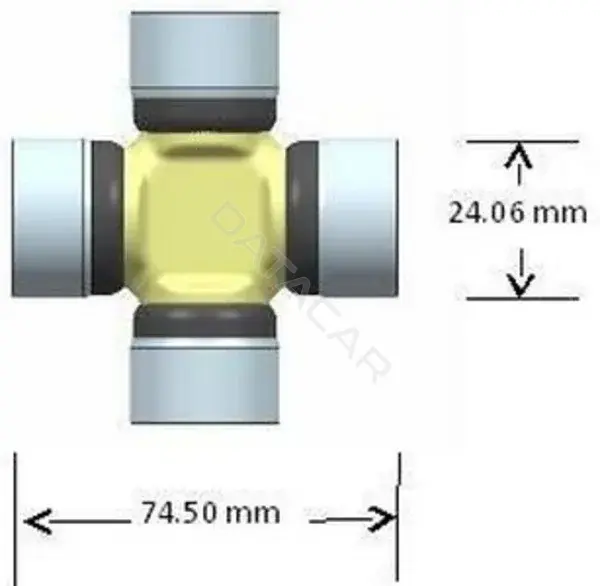 Муфта кардана GMB GUK-13