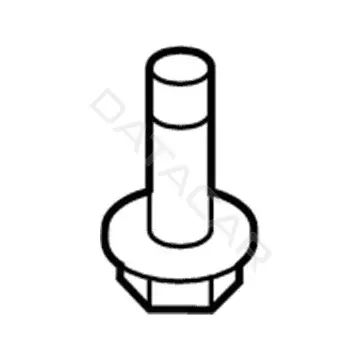 Болт подвески BMW 24117581606
