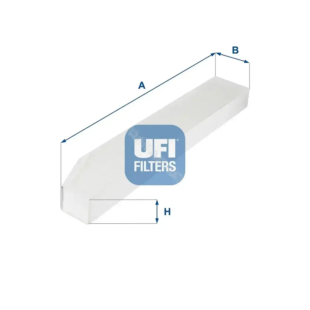 Фильтр салонный UFI 53.257.00