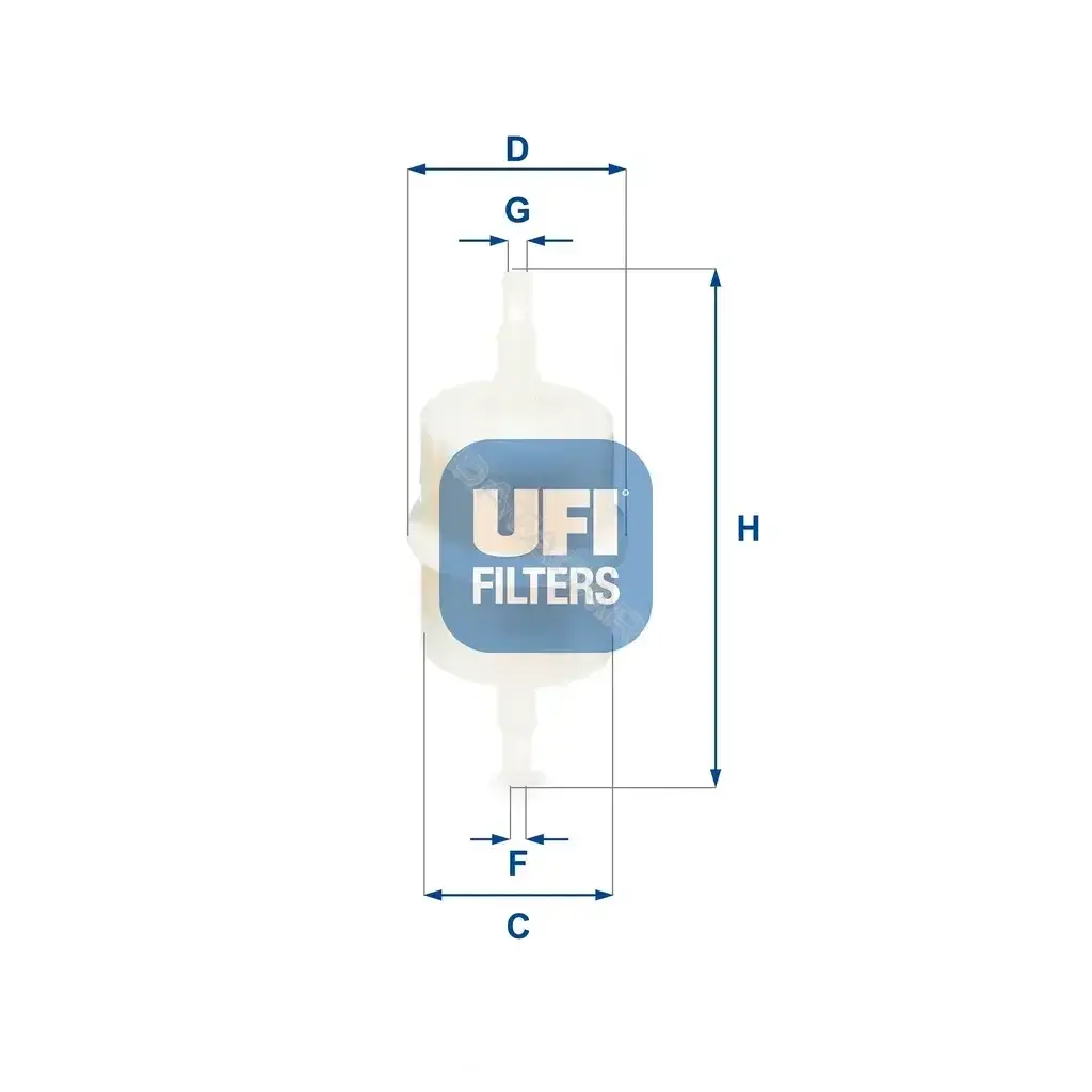 Топливный фильтр UFI 31.012.00