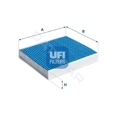 Фильтр салонный UFI 34.158.00