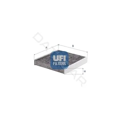 Фильтр салонный UFI 54.388.00
