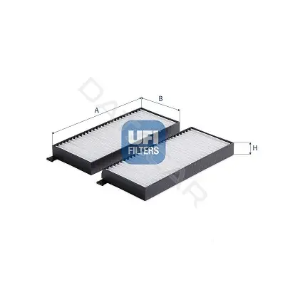 Фильтр салонный UFI 53.398.00
