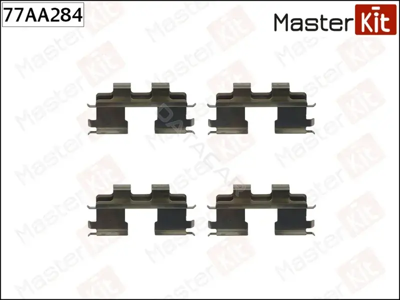 Ремкомплект суппорта MASTERKIT 77AA284