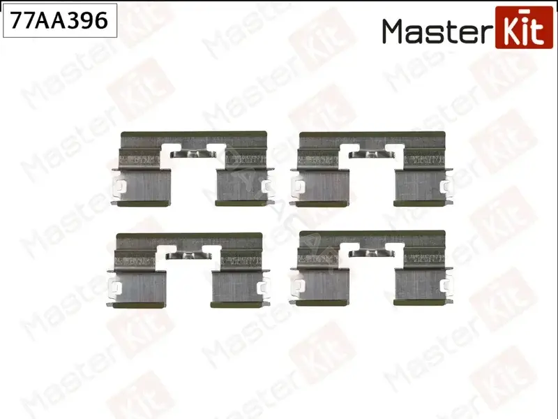 Ремкомплект суппорта MASTERKIT 77AA396