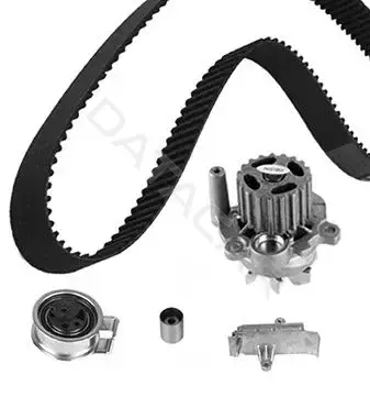 Комплект ГРМ с помпой GRAF KP1355-1