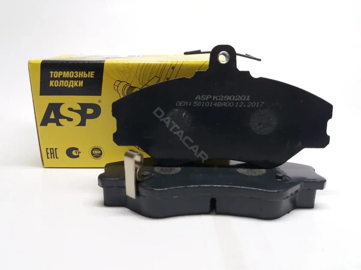 Тормозные колодки ASP K290201
