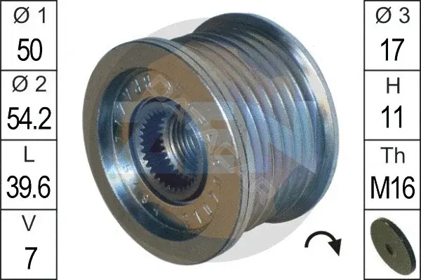 Шкив генератора ERA ZN5494