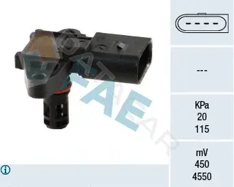 Датчик давления воздуха FAE 15034