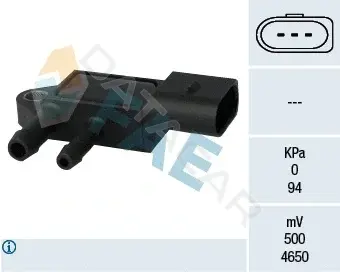 Датчик давления выхлопных газов FAE 16103