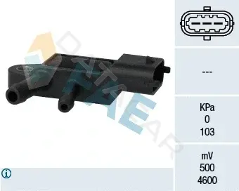 Датчик давления выхлопных газов FAE 16107