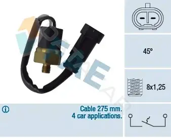 Датчик температуры охлаждающей жидкости FAE 35860