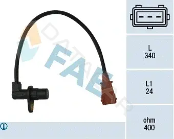 Датчик коленвала FAE 79033