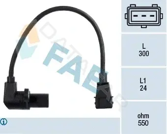 Датчик коленвала FAE 79218