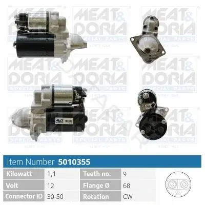 Стартер MEAT & DORIA 5010355