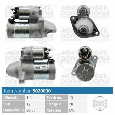 Стартер MEAT & DORIA 5020030