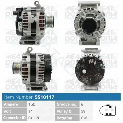 Генератор MEAT & DORIA 5510117