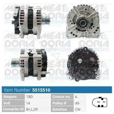 Генератор MEAT & DORIA 5515510