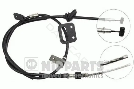 Трос ручника NIPPARTS J12637
